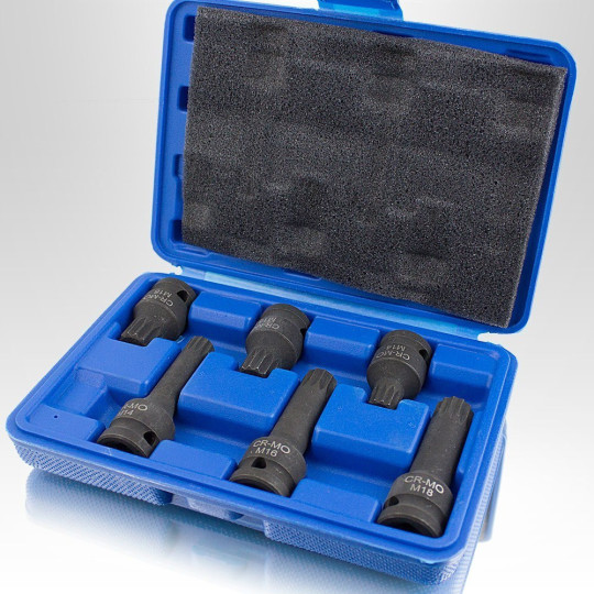 Set de chei cu impact XZN 1/2".