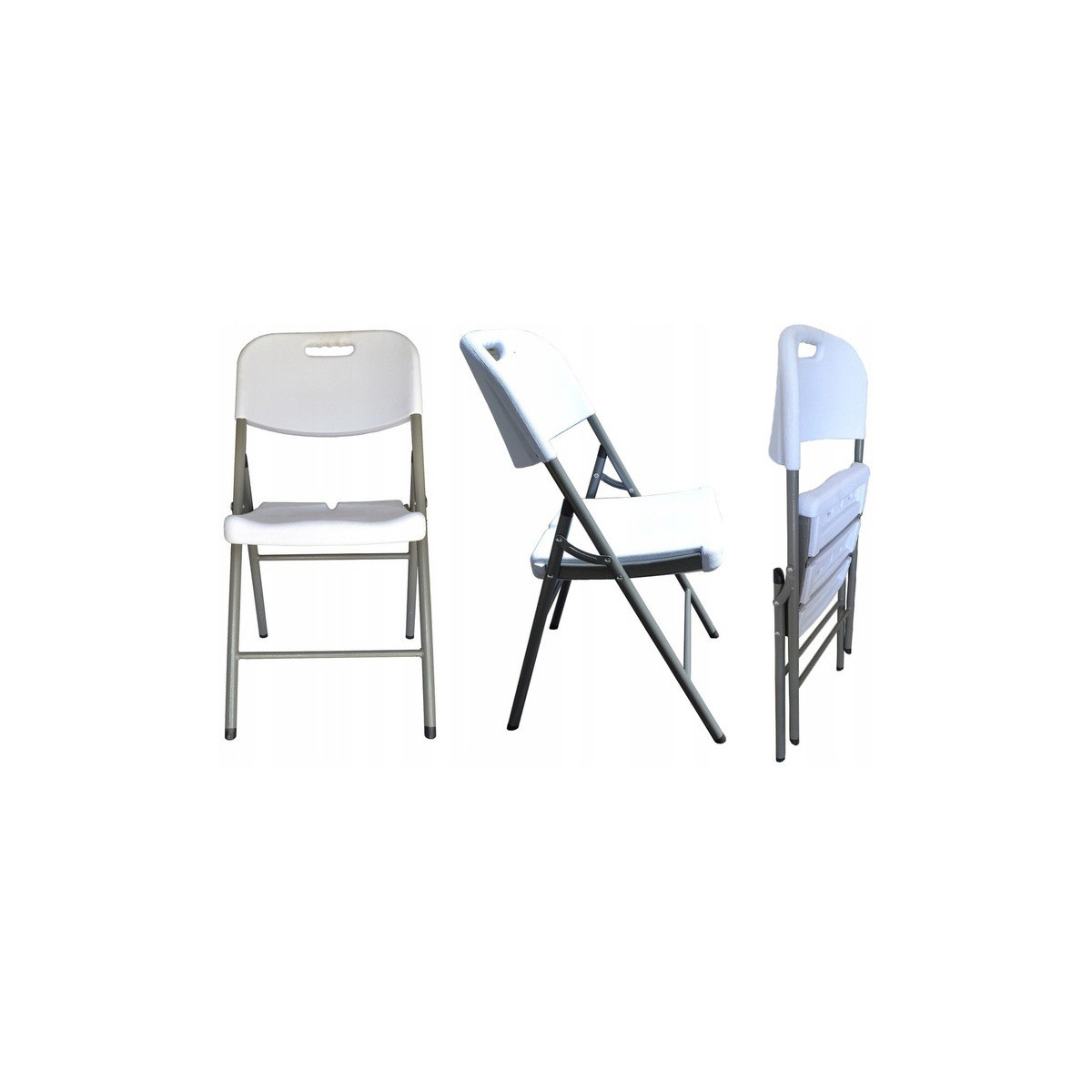 Scaun de catering pentru grădină de culoare albă