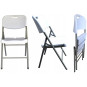 Scaun de catering pentru grădină de culoare albă