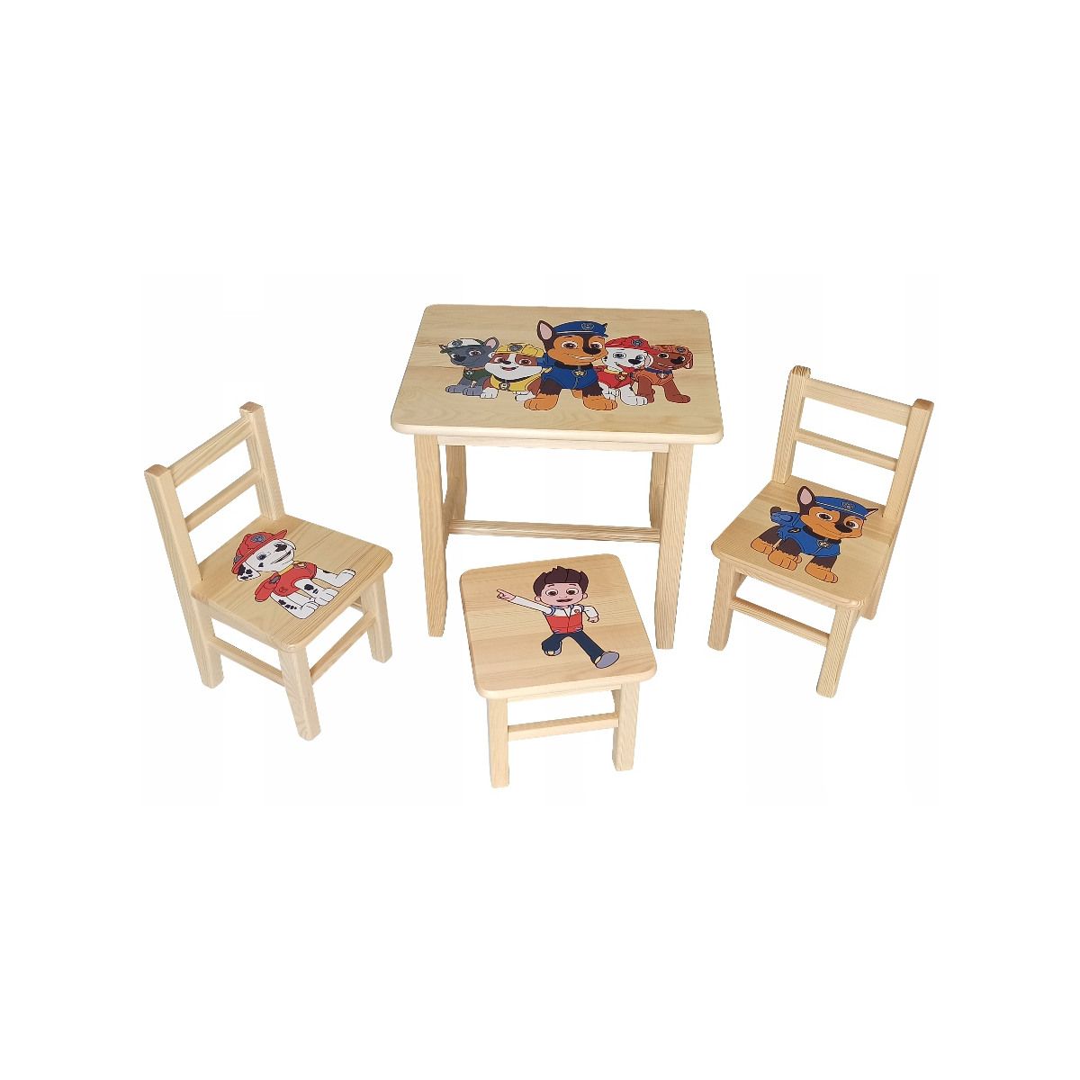 Scaune pentru copii cu povestea Patrulei