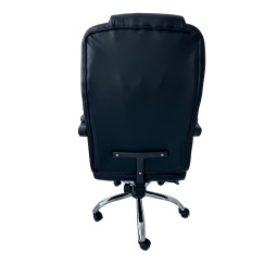 Fotoliu de birou reglabilă de culoare neagră