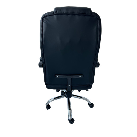 Fotoliu de birou reglabilă de culoare neagră