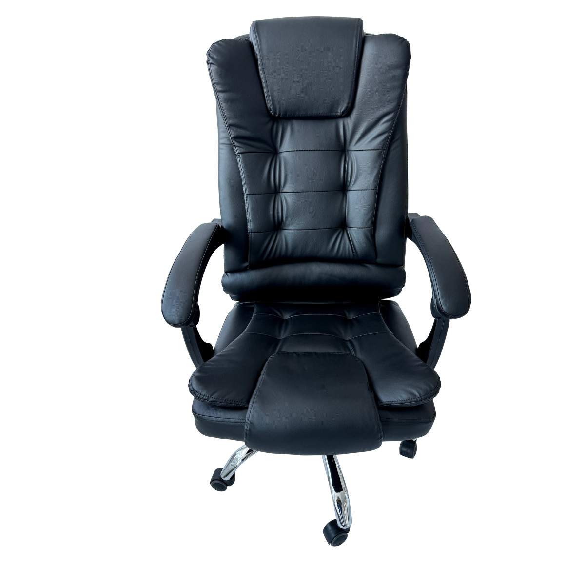 Fotoliu de birou reglabilă de culoare neagră