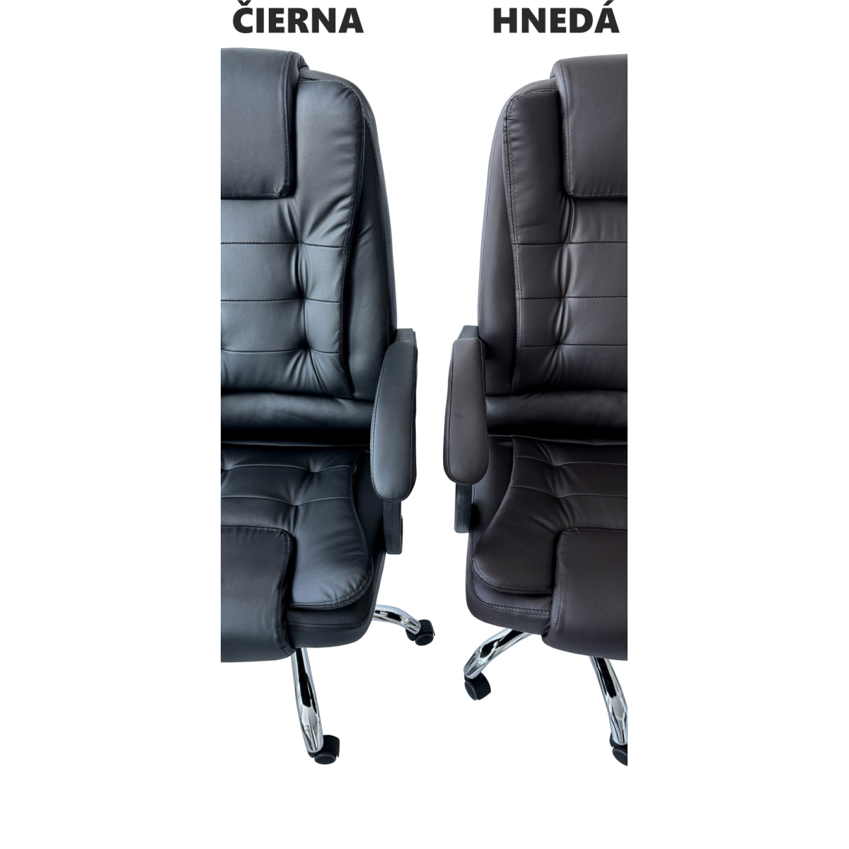 Scaun de birou de culoare maro