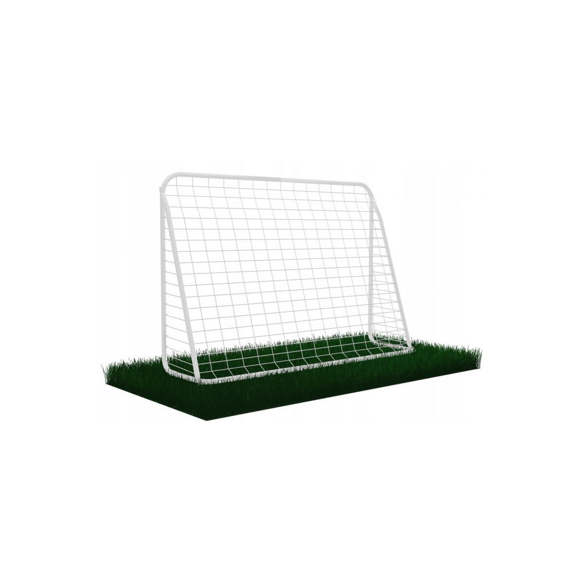 Porți de fotbal pentru copii de culoare albă 213x150x90 cm