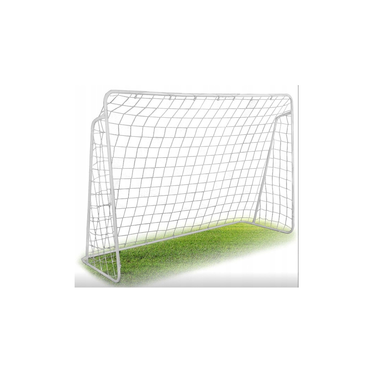 Porți de fotbal pentru copii de culoare albă 213x150x90 cm