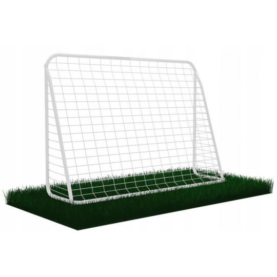 Portală de fotbal portabilă cu dimensiunile de 240x150x90 cm