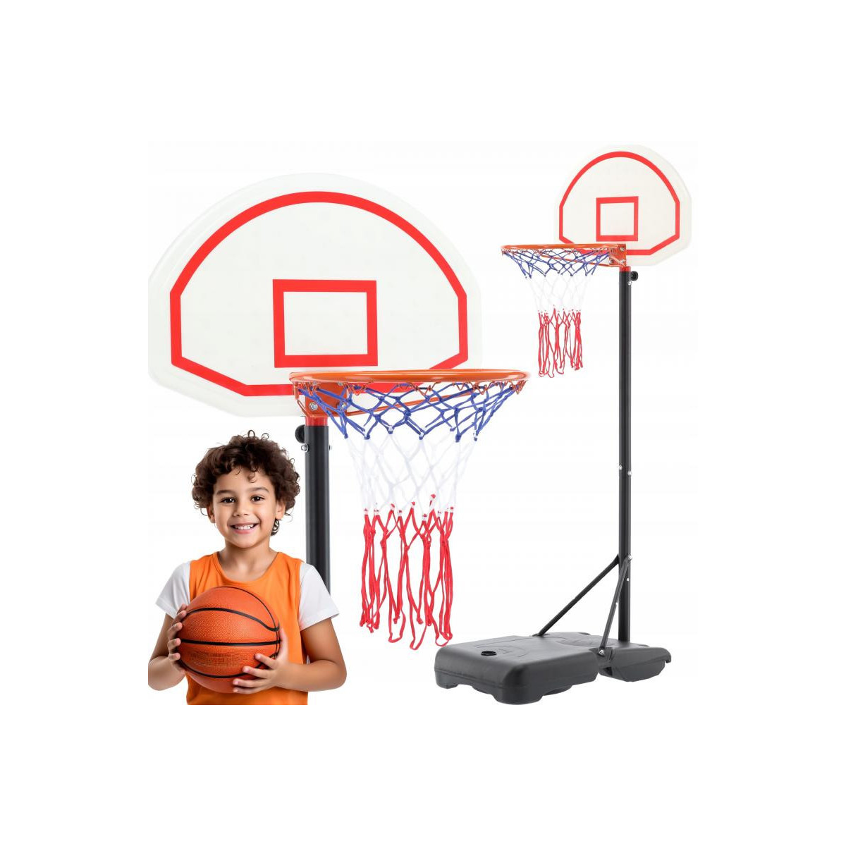 Coș de baschet cu suport