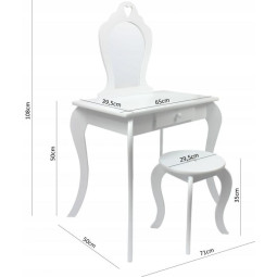 Toaletă pentru cameră de copii în culoare mentă