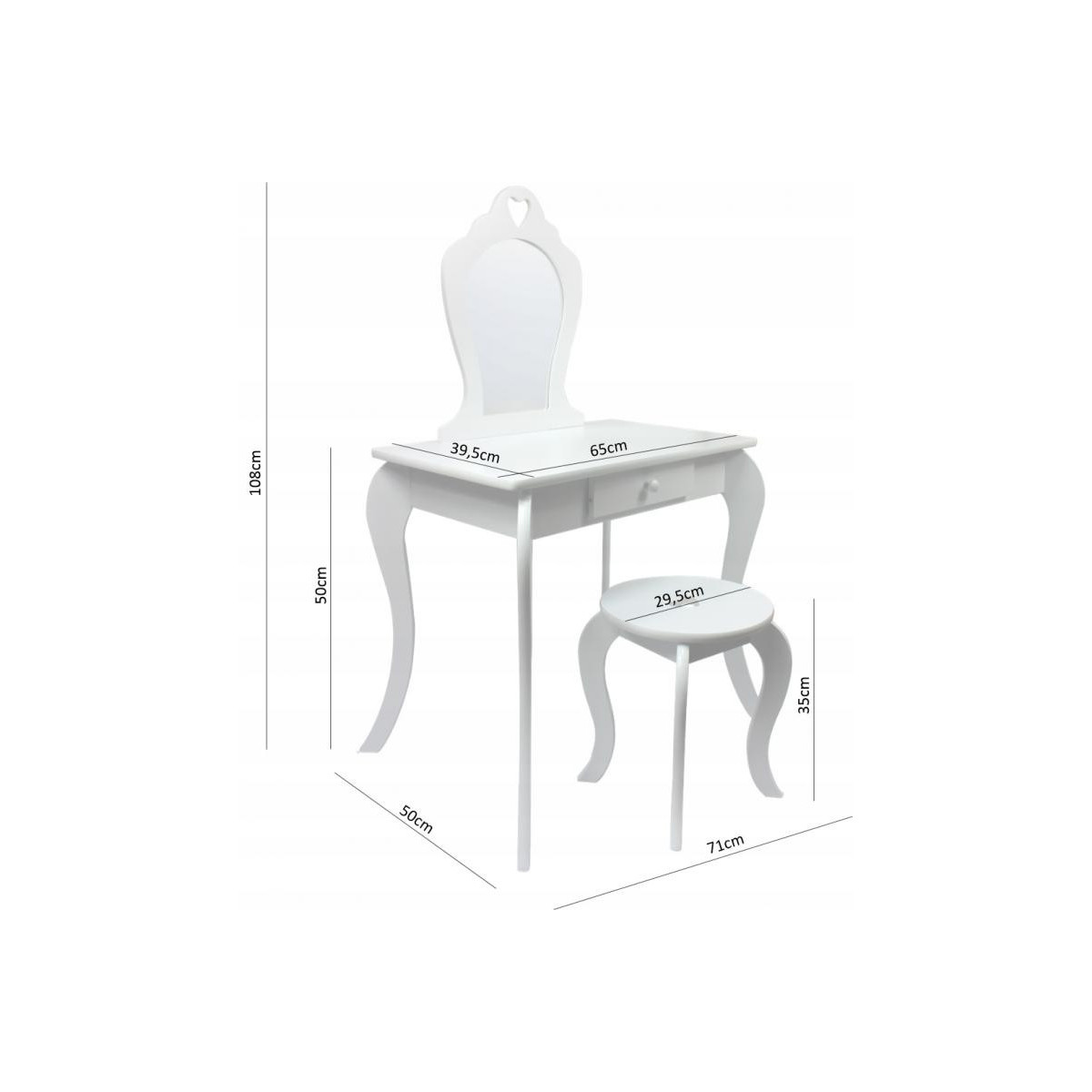Toaletă pentru cameră de copii în culoare mentă
