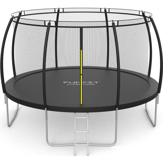 Trampoline de grădină PREMIUM de calitate, 404 cm, cu scară (13FT)