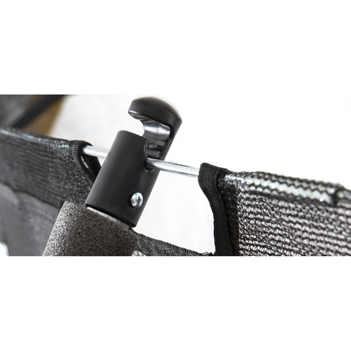 Trampolină pentru copii PREMIUM de culoare neagră 252 cm (8FT)