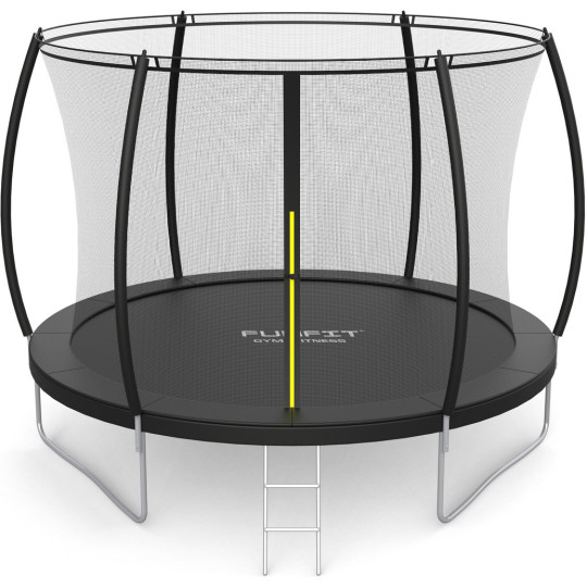Trampolină de calitate pentru copii, de culoare neagră, PREMIUM 312 cm (10FT)