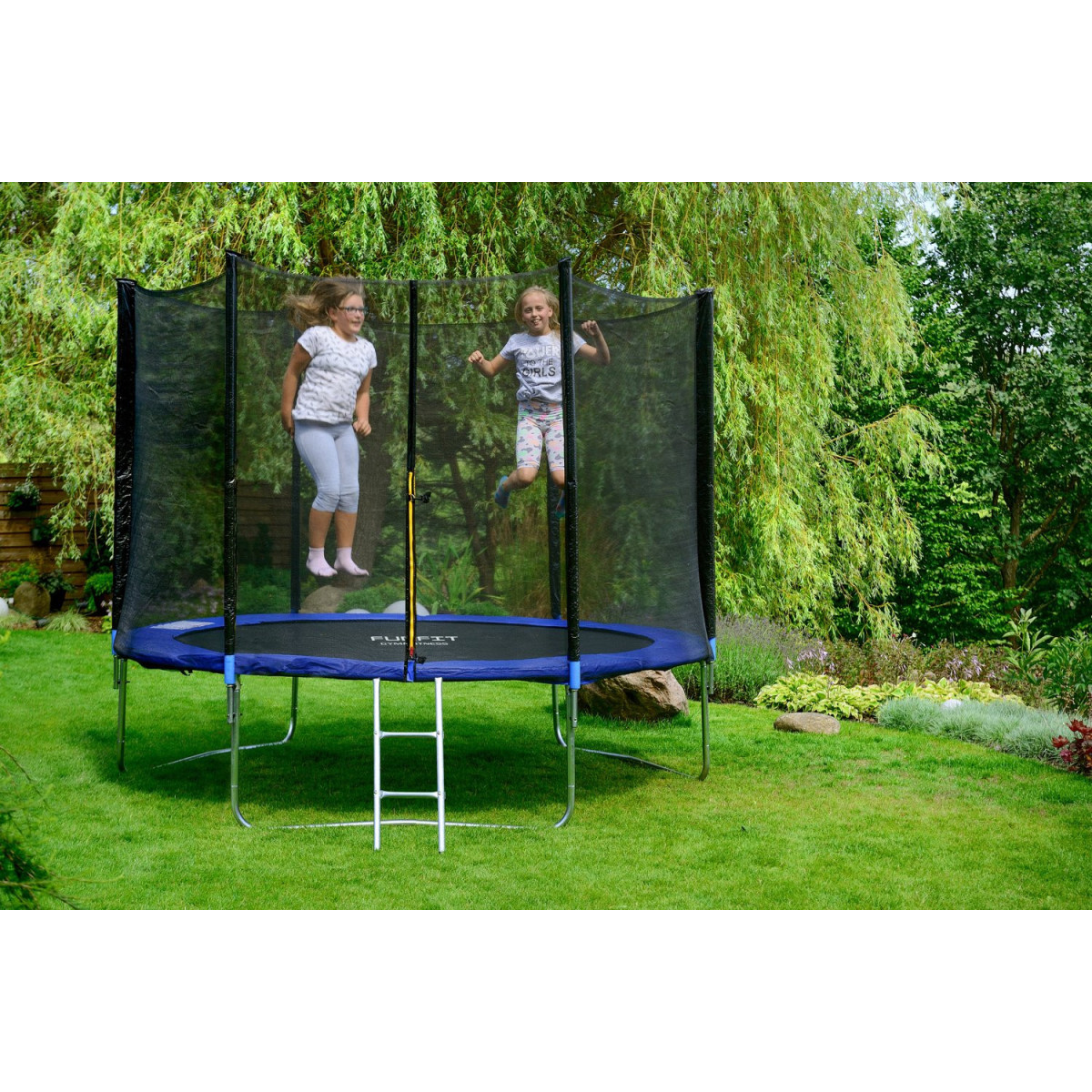 Trampolínă de calitate pentru copii cu dimensiunea de 312 cm