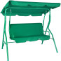 Leagăn pentru grădină de culoare verde