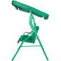 Leagăn pentru grădină de culoare verde