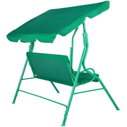 Leagăn pentru grădină de culoare verde