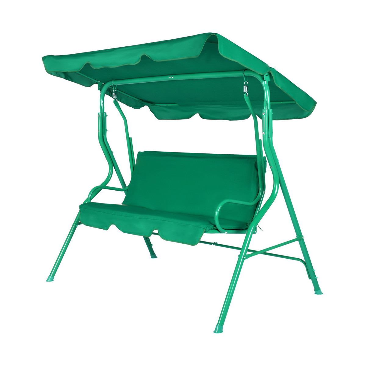 Leagăn pentru grădină de culoare verde