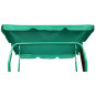Leagăn pentru grădină de culoare verde