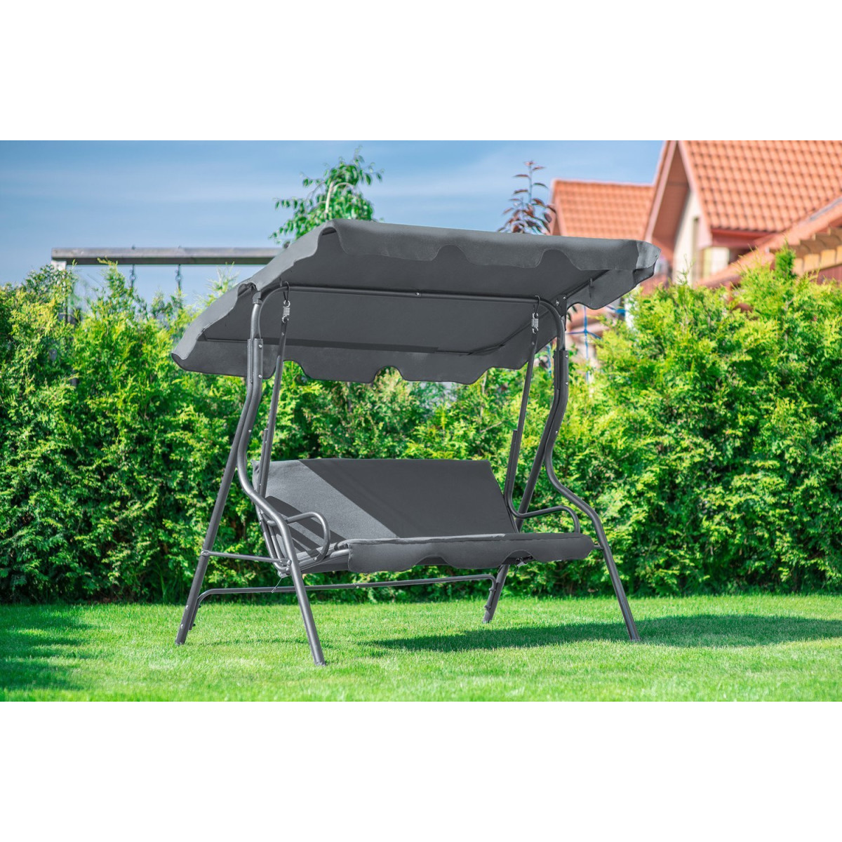 Hojdinețe de grădină în culoarea gri