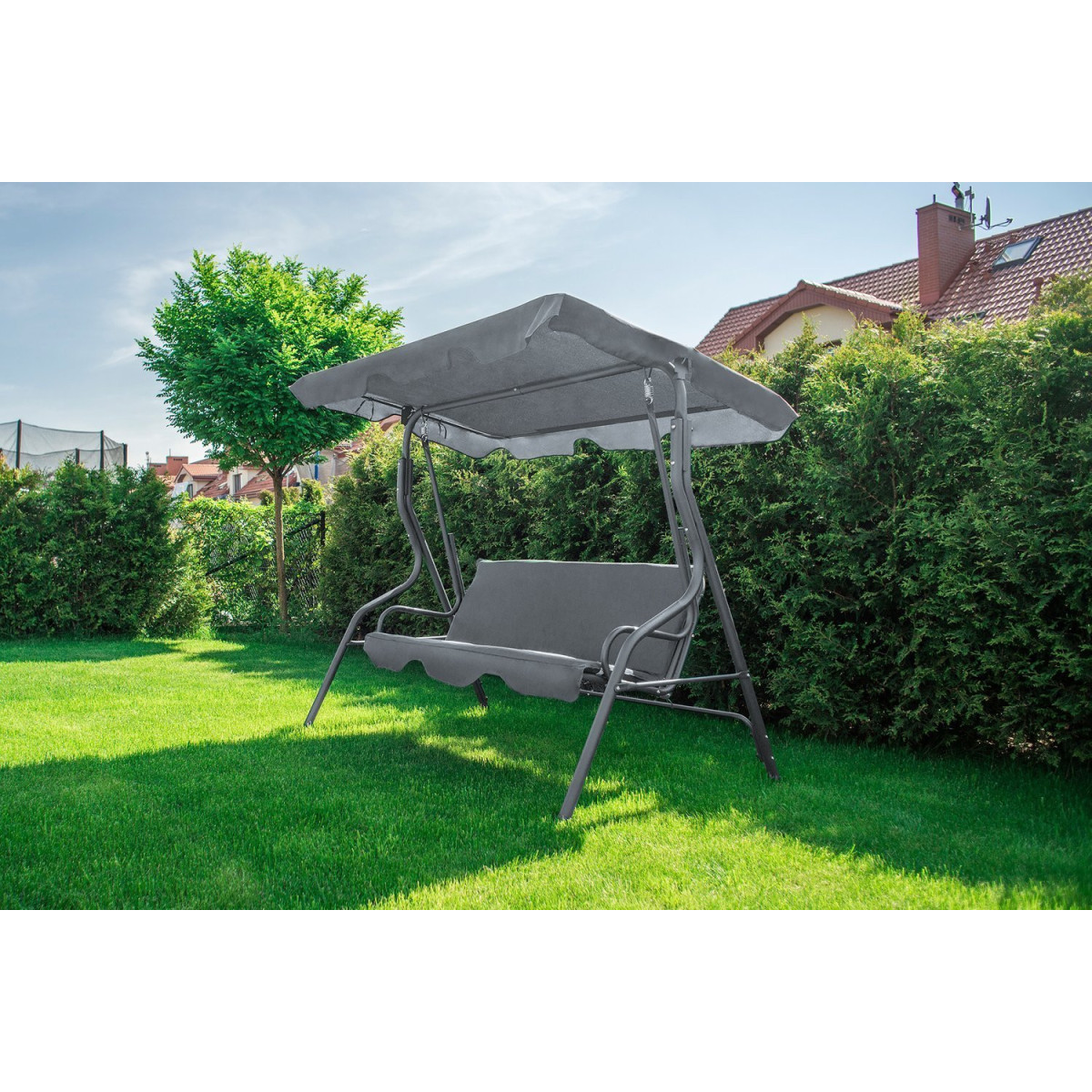 Hojdinețe de grădină în culoarea gri