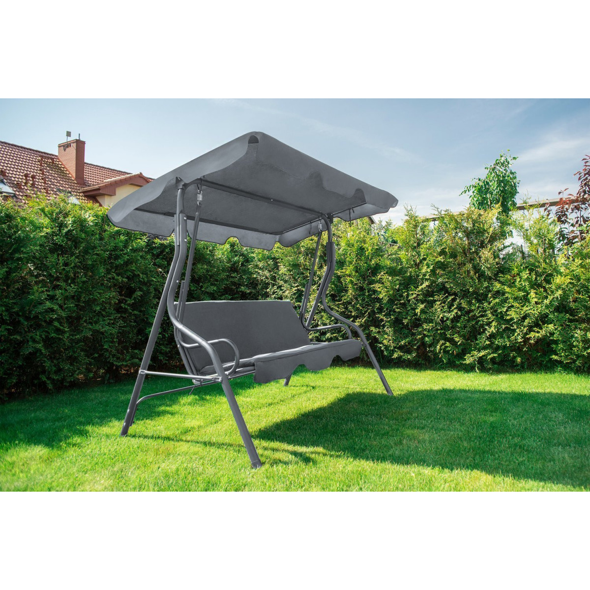 Hojdinețe de grădină în culoarea gri