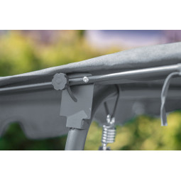 Hojdinețe de grădină în culoarea gri