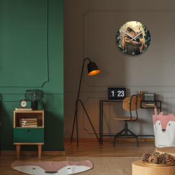 Ceas de perete pentru copii Tyrannosaurus REX