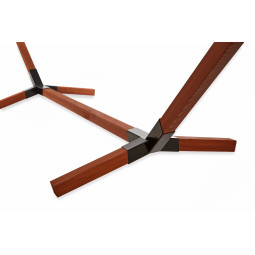 Stâlpi din lemn impregnat pentru hamac cu o capacitate de încărcare de 150 kg