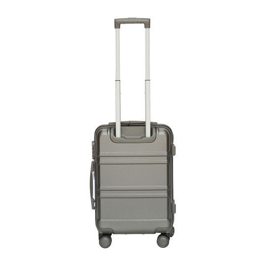 Troler cu geanta în culoare gri închis