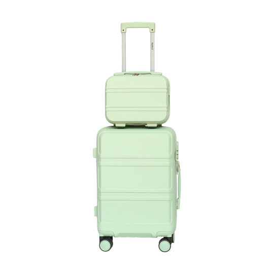 Mentol-verde geantă de voiaj cu valiză mică