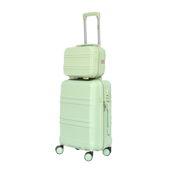 Mentol-verde geantă de voiaj cu valiză mică