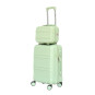 Mentol-verde geantă de voiaj cu valiză mică
