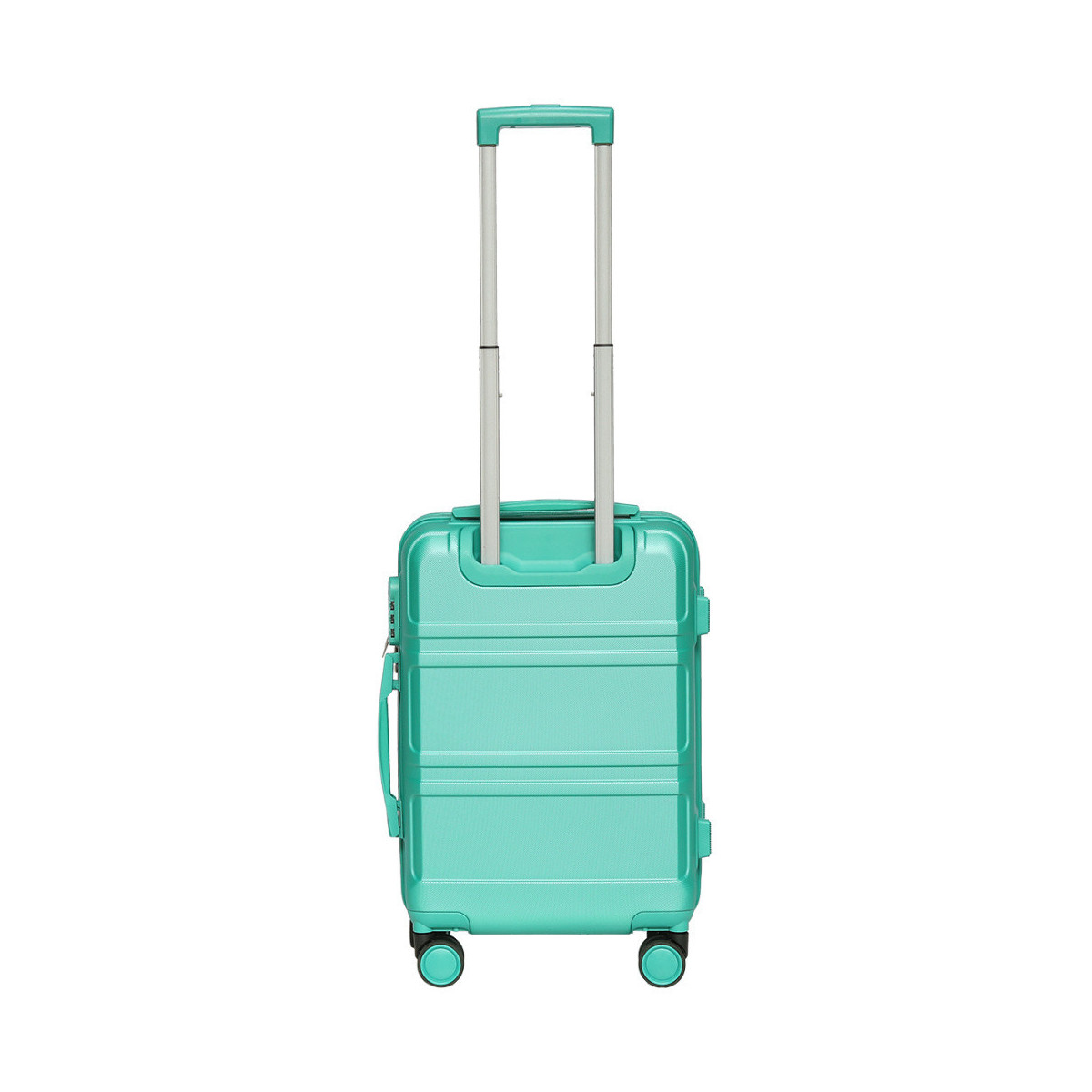 Zară verde pentru bagaj de mână cu valiză