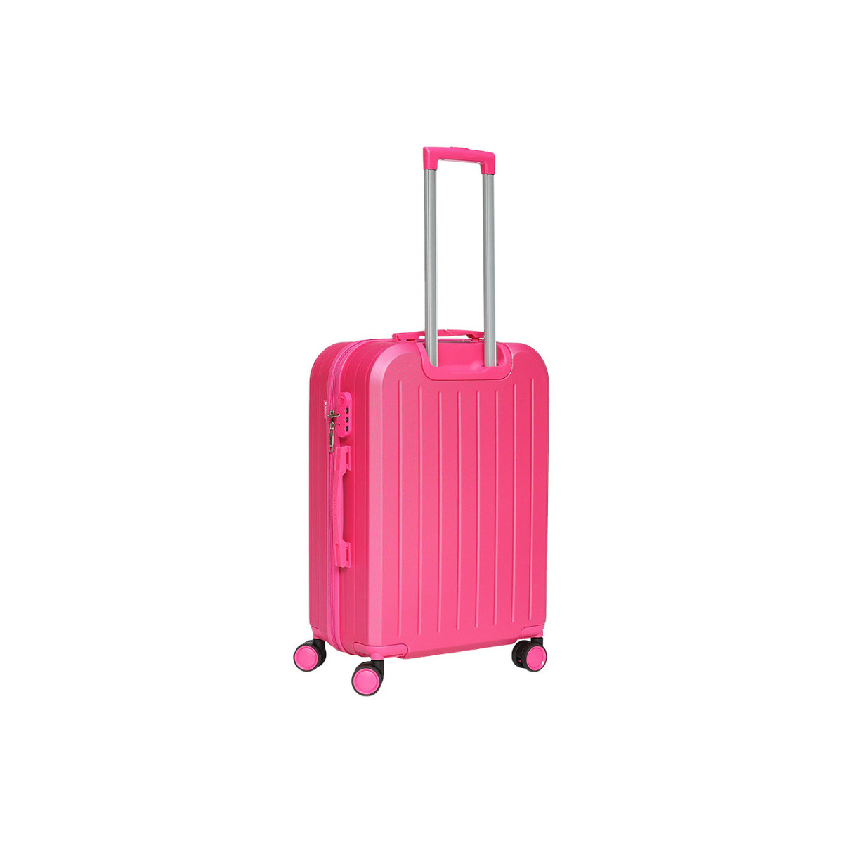 Valize de călătorie roz 3în1