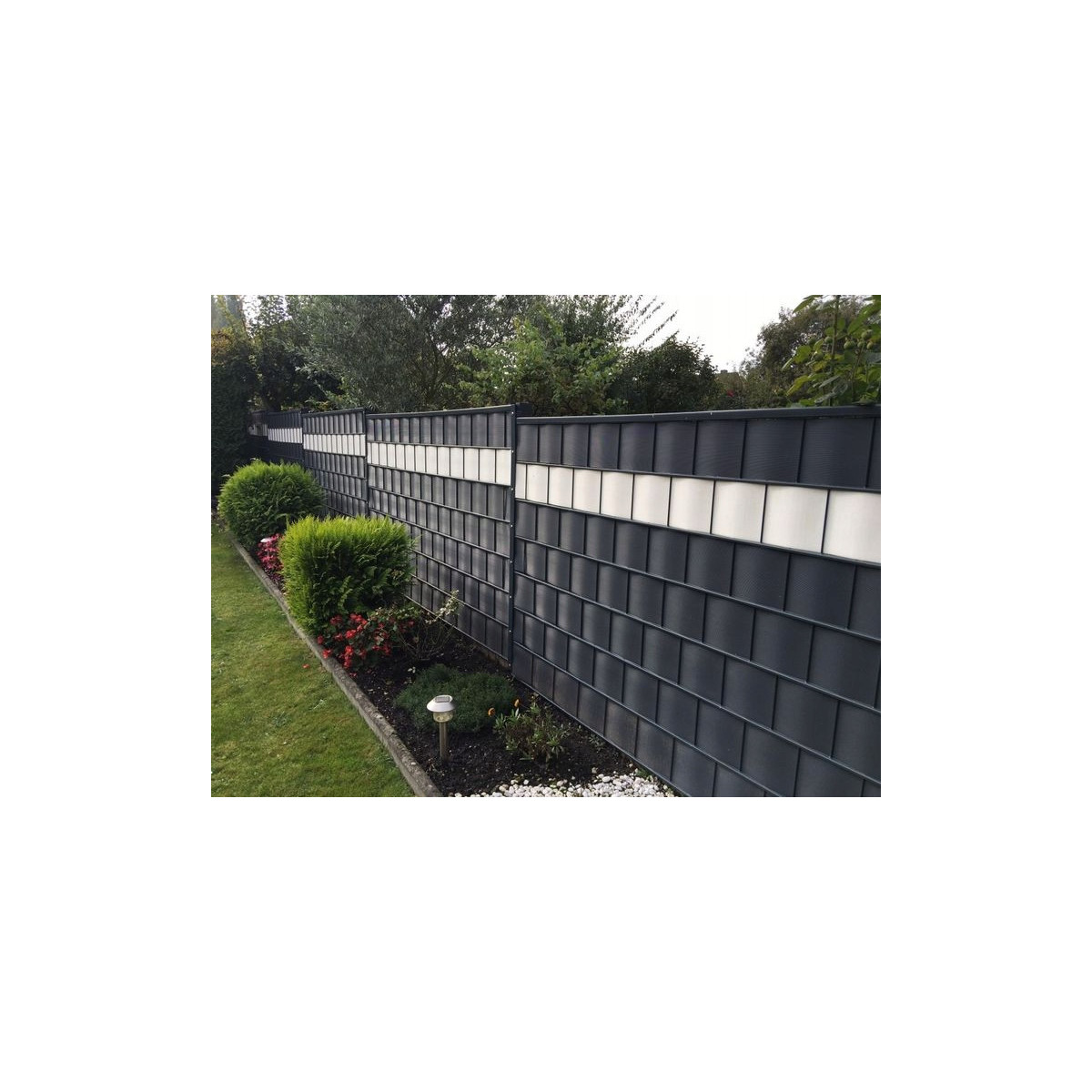 Banda electrica pentru gard neagra PVC cu dimensiunea de 19cmx35m + CLIPSURI GRATUIT