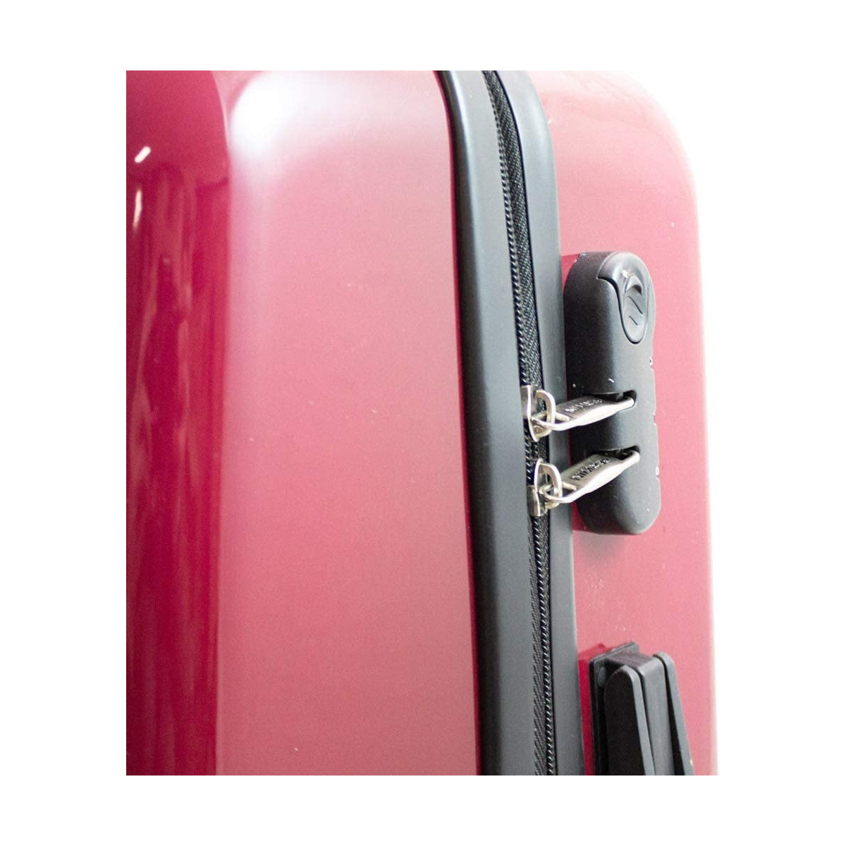 SETUL MODERN DE VALIZE 3D DE CĂLĂTORIE, FLAMINGO