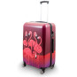SETUL MODERN DE VALIZE 3D DE CĂLĂTORIE, FLAMINGO