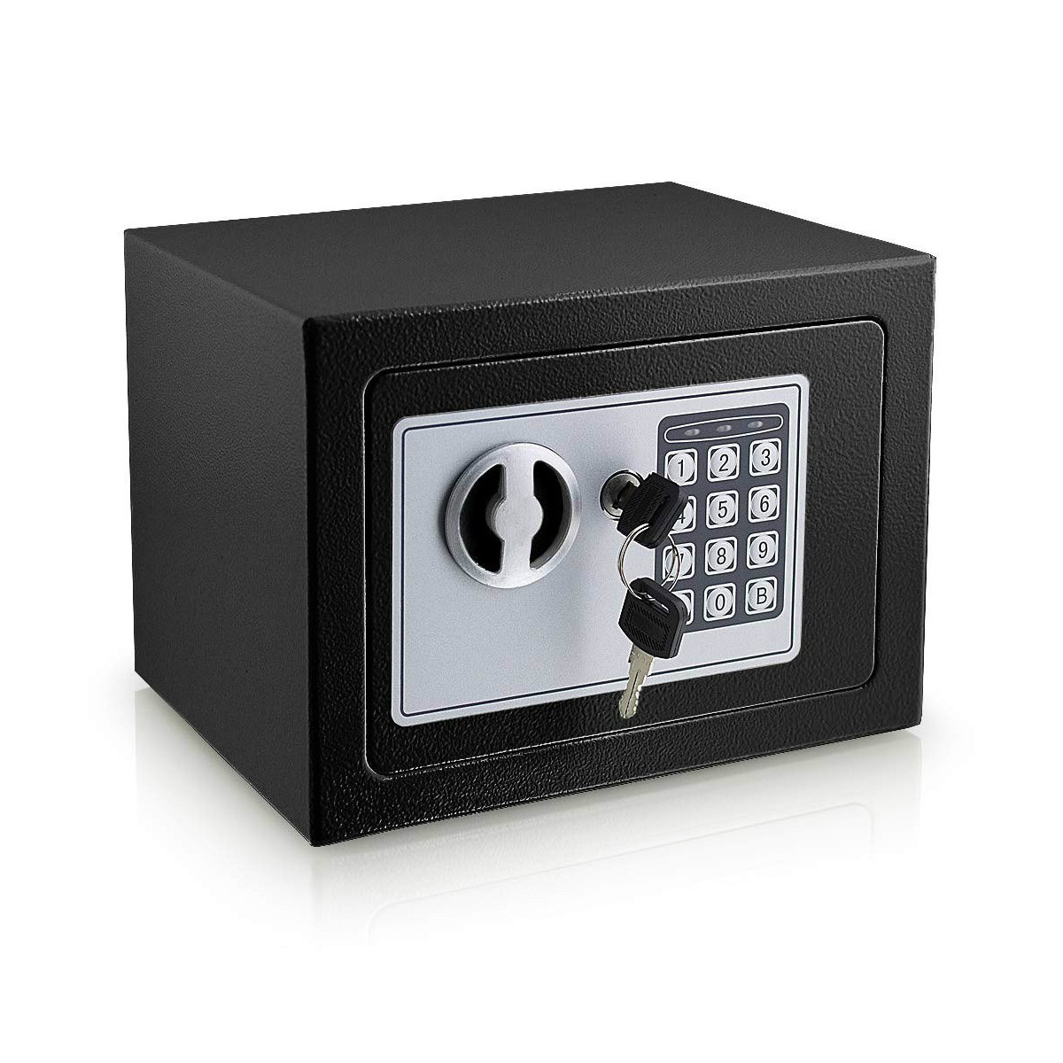 Sertar electronic mini negru pentru birou