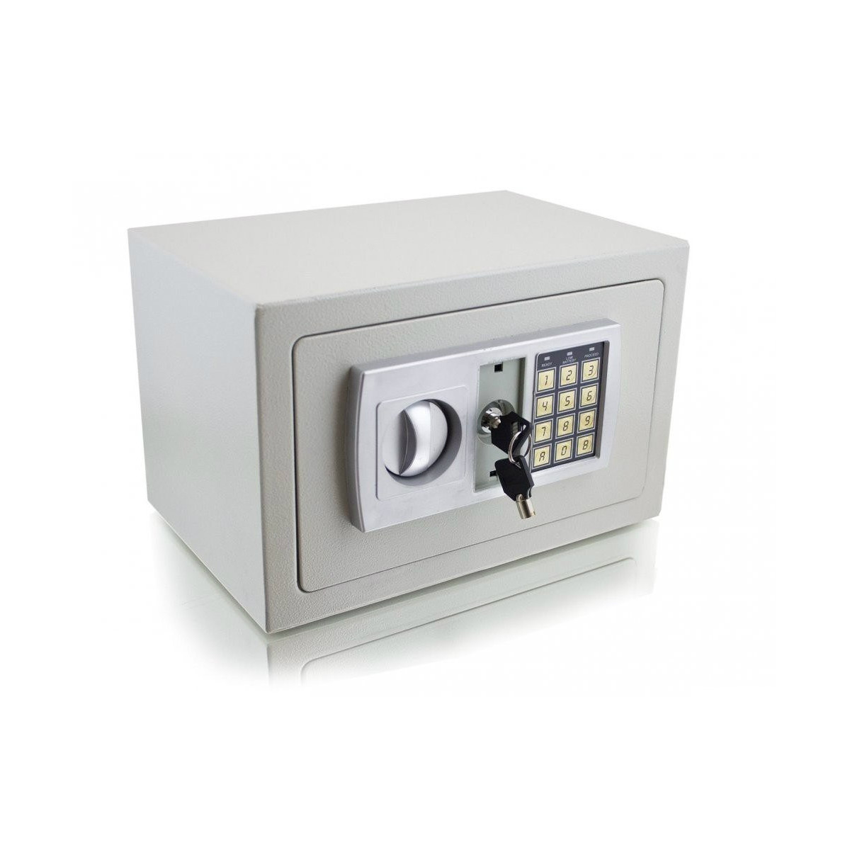 Mobilă electronică de seif de culoare gri deschis