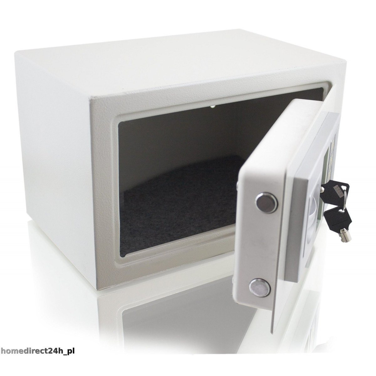 Mobilă electronică de seif de culoare gri deschis