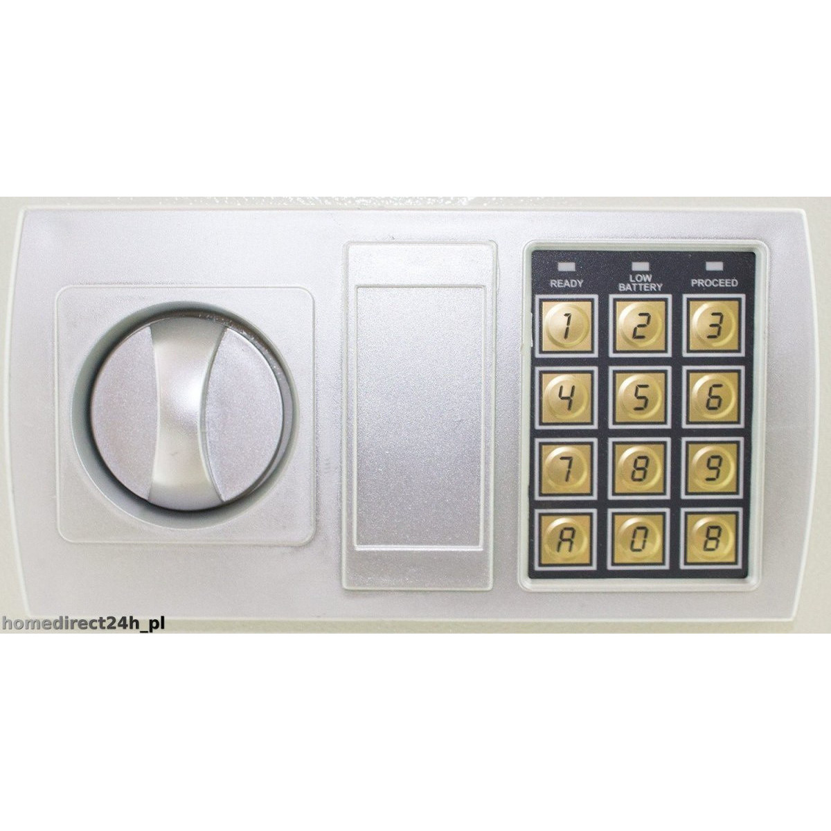 Mobilă electronică de seif de culoare gri deschis