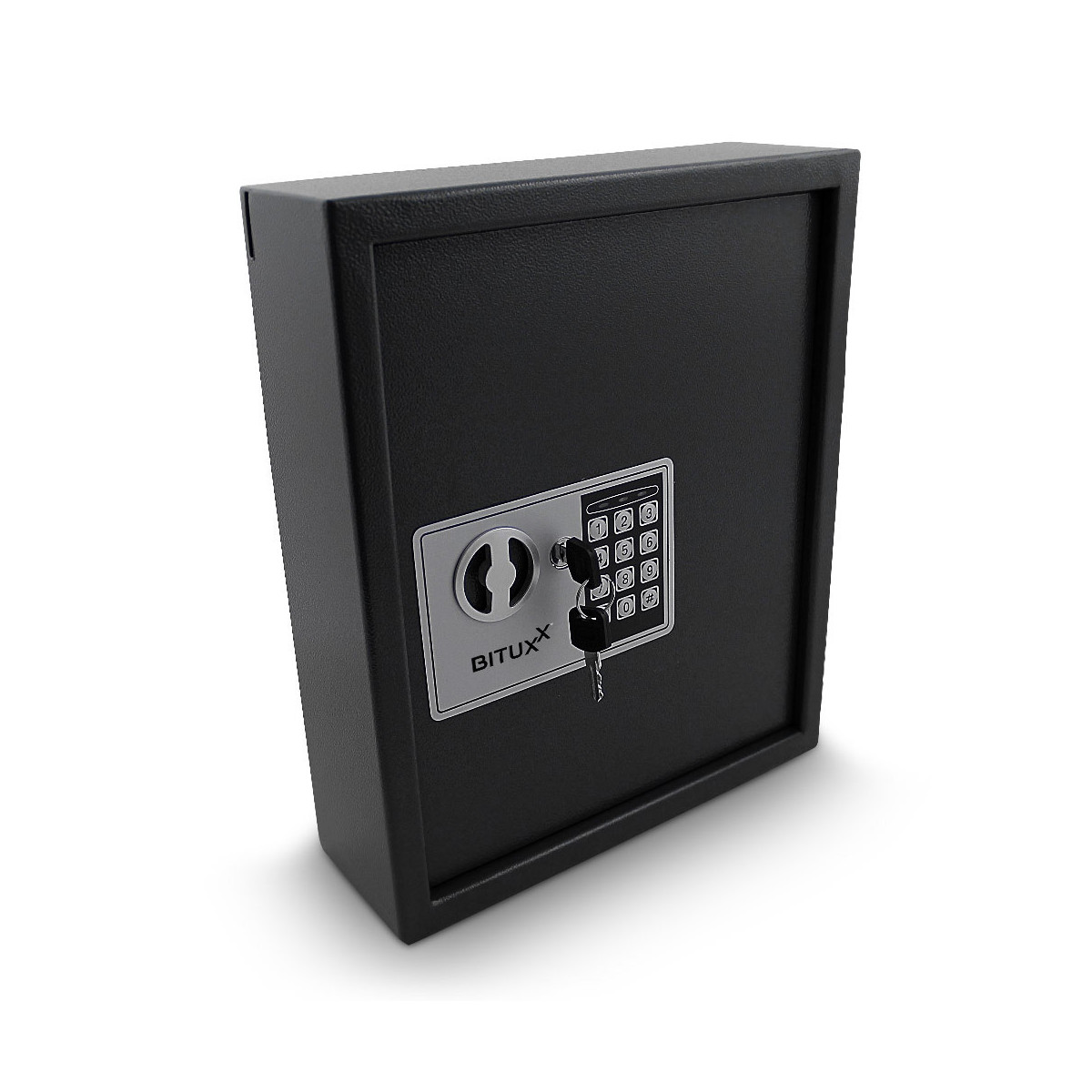 Cufăr negru pentru chei cu încuietoare electronică