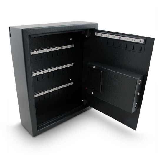 Cufăr negru pentru chei cu încuietoare electronică