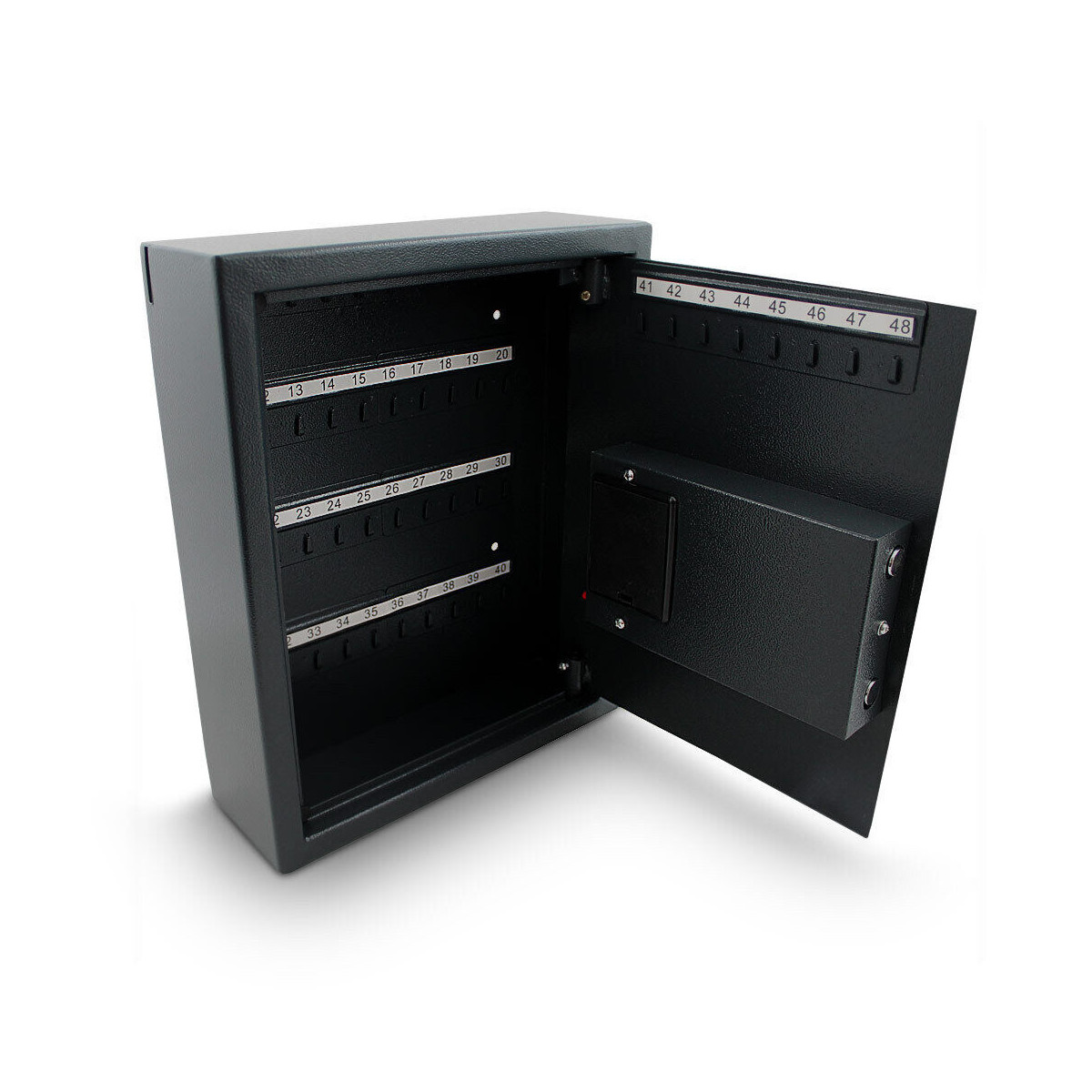 Cufăr negru pentru chei cu încuietoare electronică