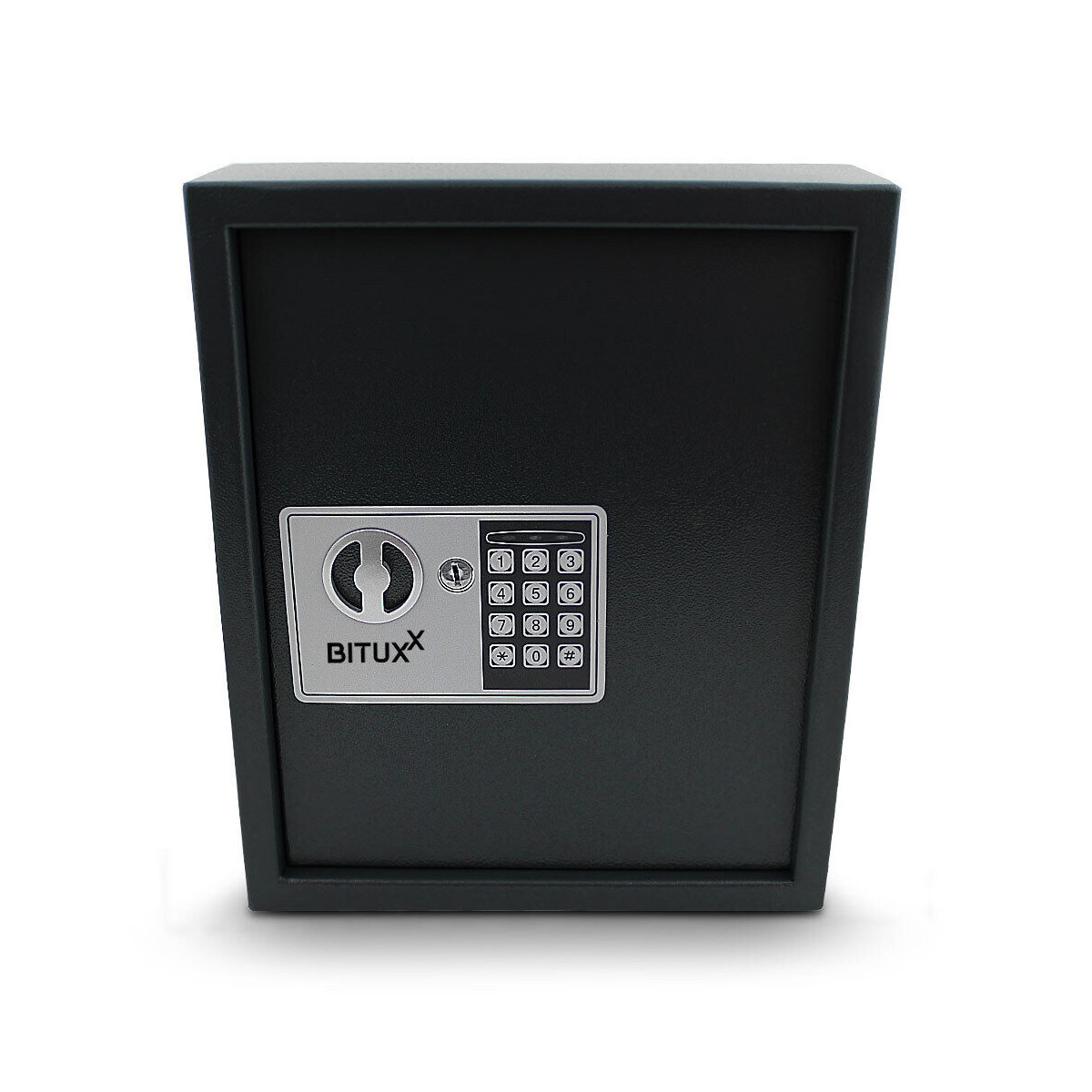 Cufăr negru pentru chei cu încuietoare electronică