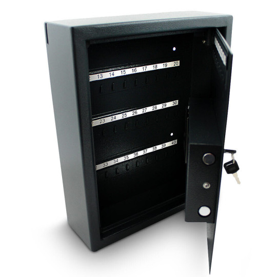 Cufăr negru pentru chei cu încuietoare electronică