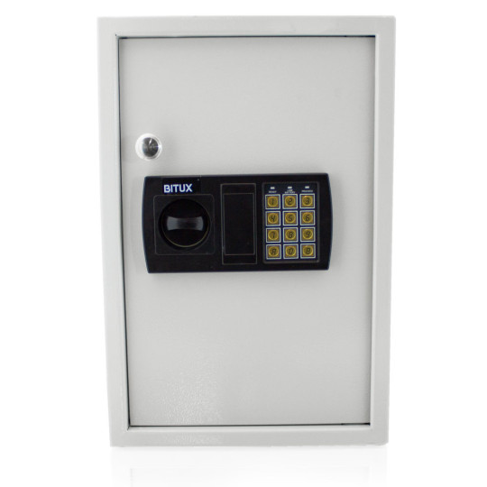 Seif electronic pentru 48 chei de culoare gri deschis