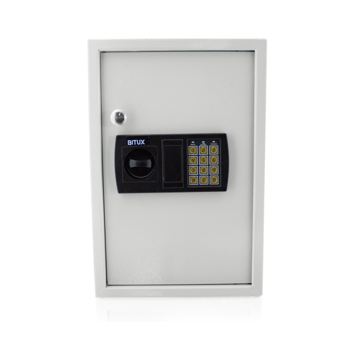 Seif electronic pentru 48 chei de culoare gri deschis