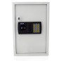 Seif electronic pentru 48 chei de culoare gri deschis